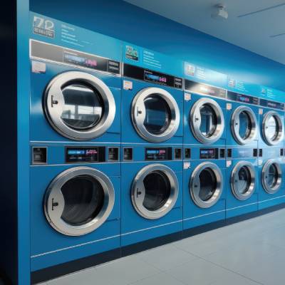 Fresh towels from laundry